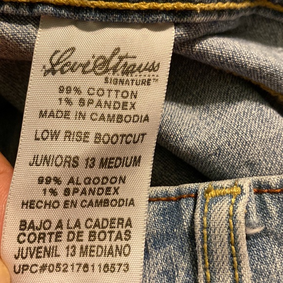 Y2K Vintage Levi’s Straus Lowrise Bootcut Jeans size 13 - Picture 15 of 16